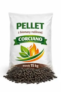 Worek pelletu z łuski słonecznika 15 kg